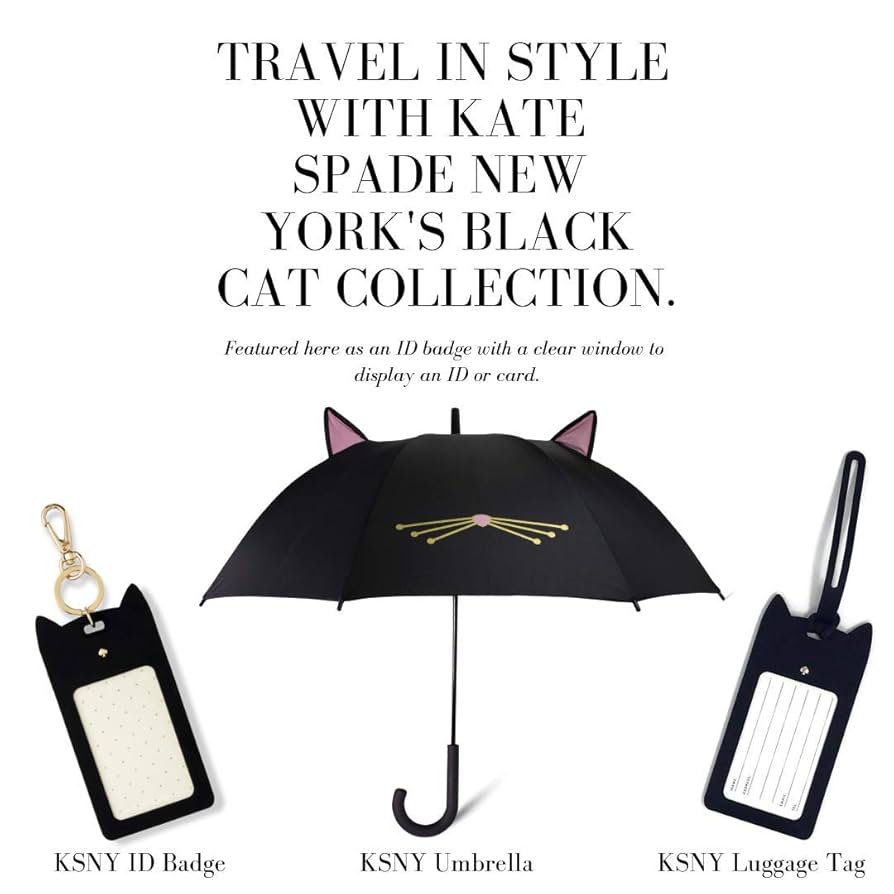 Amazon.com : Kate Spade New York ID Badge Clip Key Chain